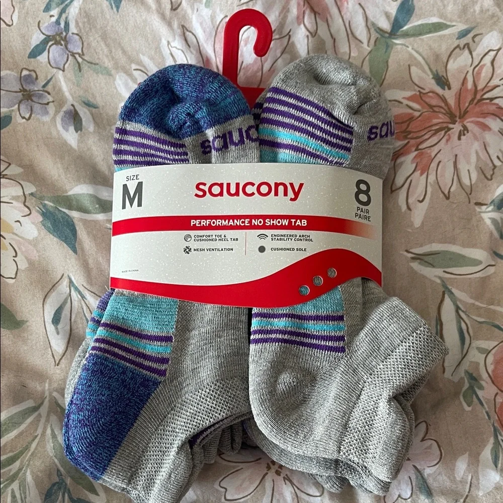Saucony Women’s no show socks - Picture 1 of 4